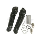Black Front Footrest Pegs for Yamaha YZF R6 R6S (1999-2020)