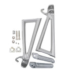 Driver & Passenger Footpegs Footrests Bracket for Yamaha YZF R6 (2006-2016)