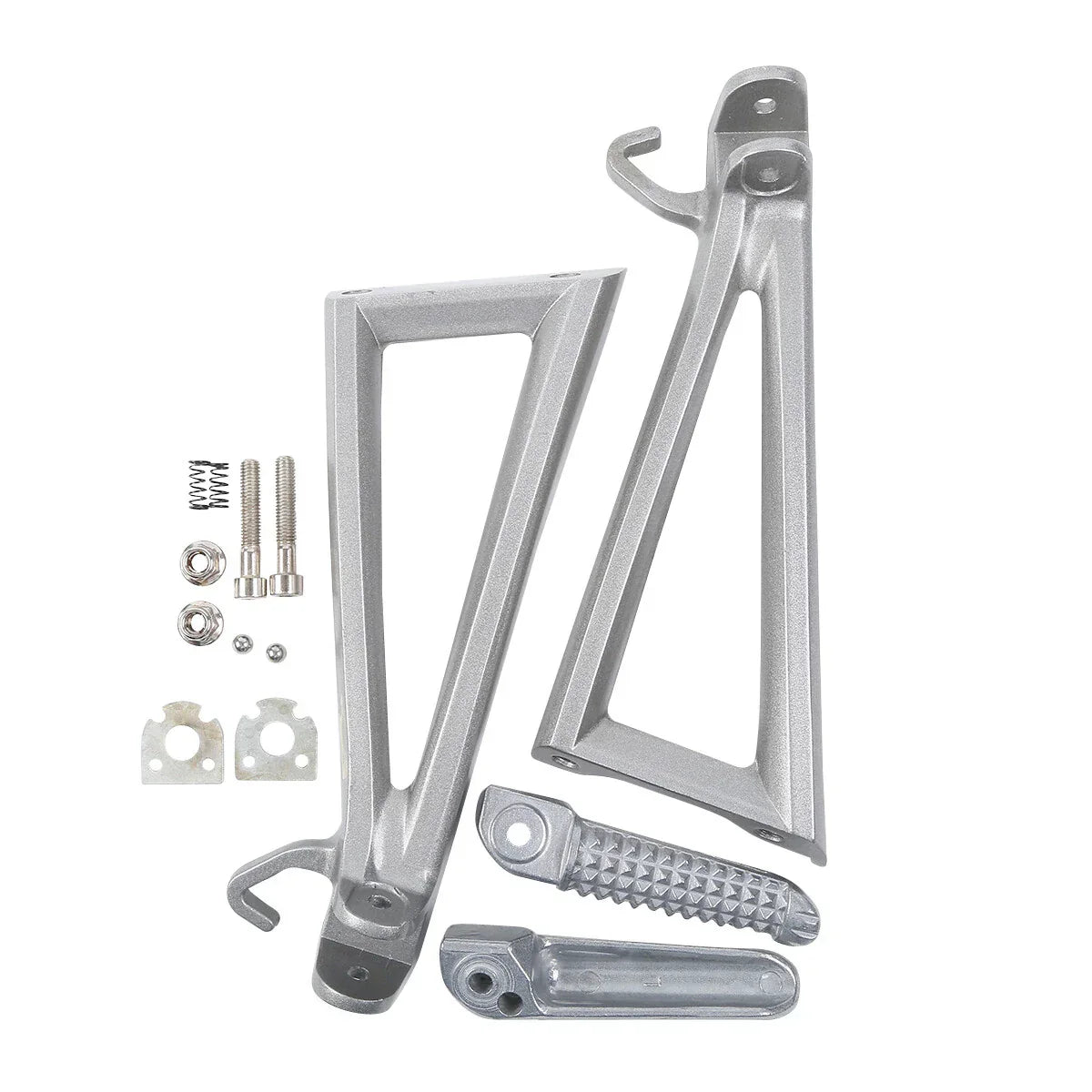 Driver & Passenger Footpegs Footrests Bracket for Yamaha YZF R6 (2006-2016)