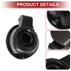 Fuel Tank Door Cap for Volkswagen Tiguan (2010–2019) Fuel Filler Flap Cover Brown