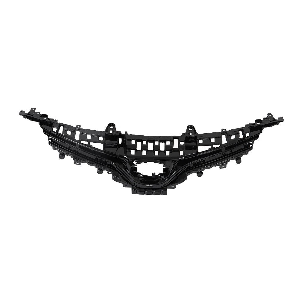 Front Upper & Lower Bumper Grilles for Toyota Camry (2018–2020) Black