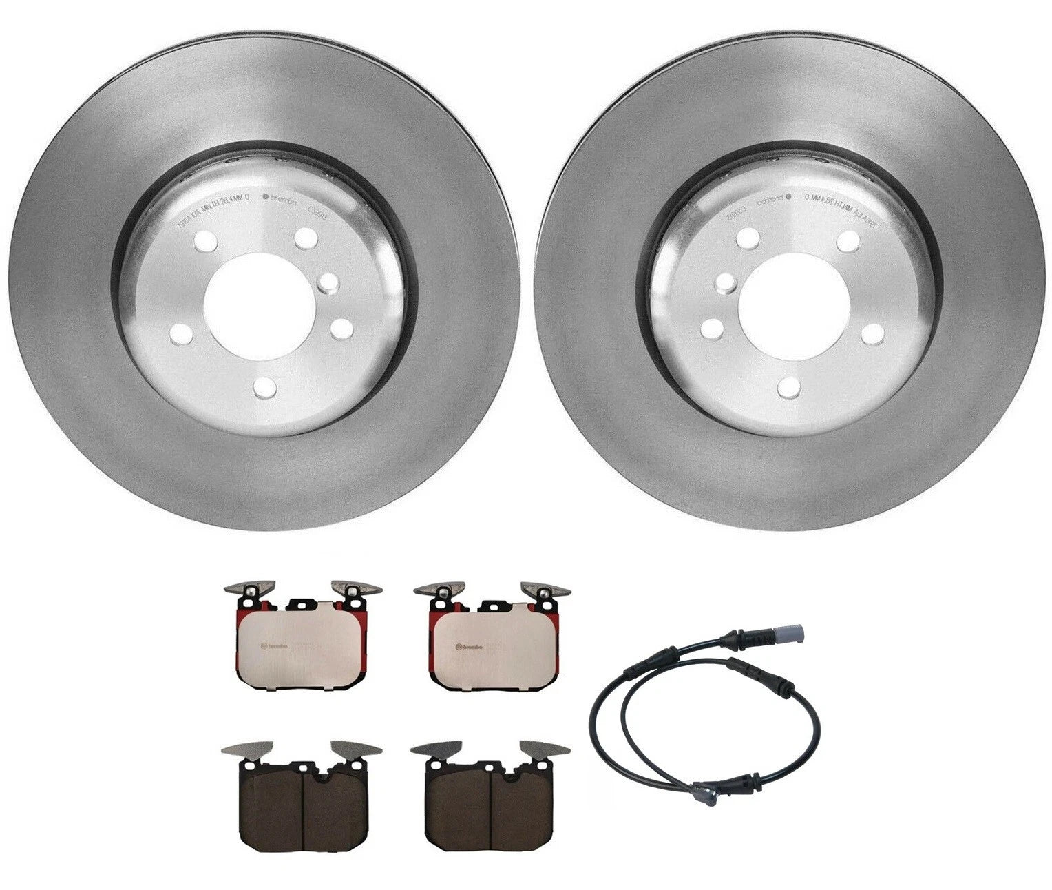 Brembo Front Brake Kit Disc Rotors Ceramic Pads for BMW F30 F32 F33 F36 (2012–2019)