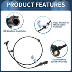 ABS Wheel Speed Sensor No. 9T4Z2C190A for Ford Edge (2007–2014) FWD Rear Right
