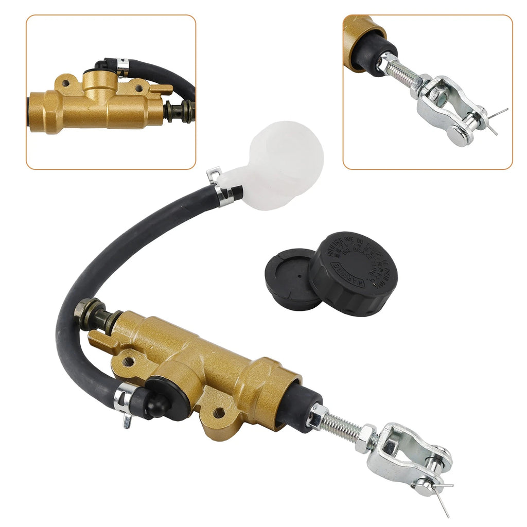 Rear Brake Master Cylinder Fluid Reservoir for Yamaha YZ125/YZ250/DT200 (2000–2023)