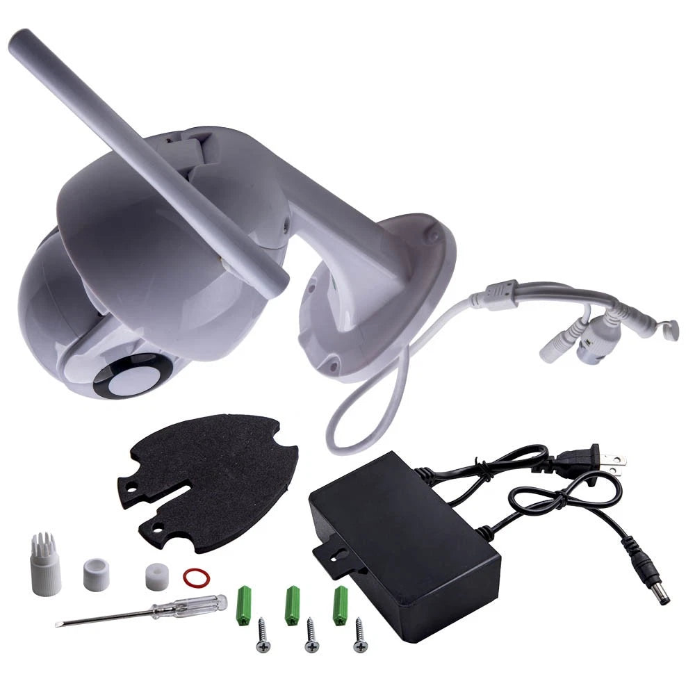 Wireless PTZ Camera with 5X Zoom for Home Security (1080P, IP66, 2014–2015)