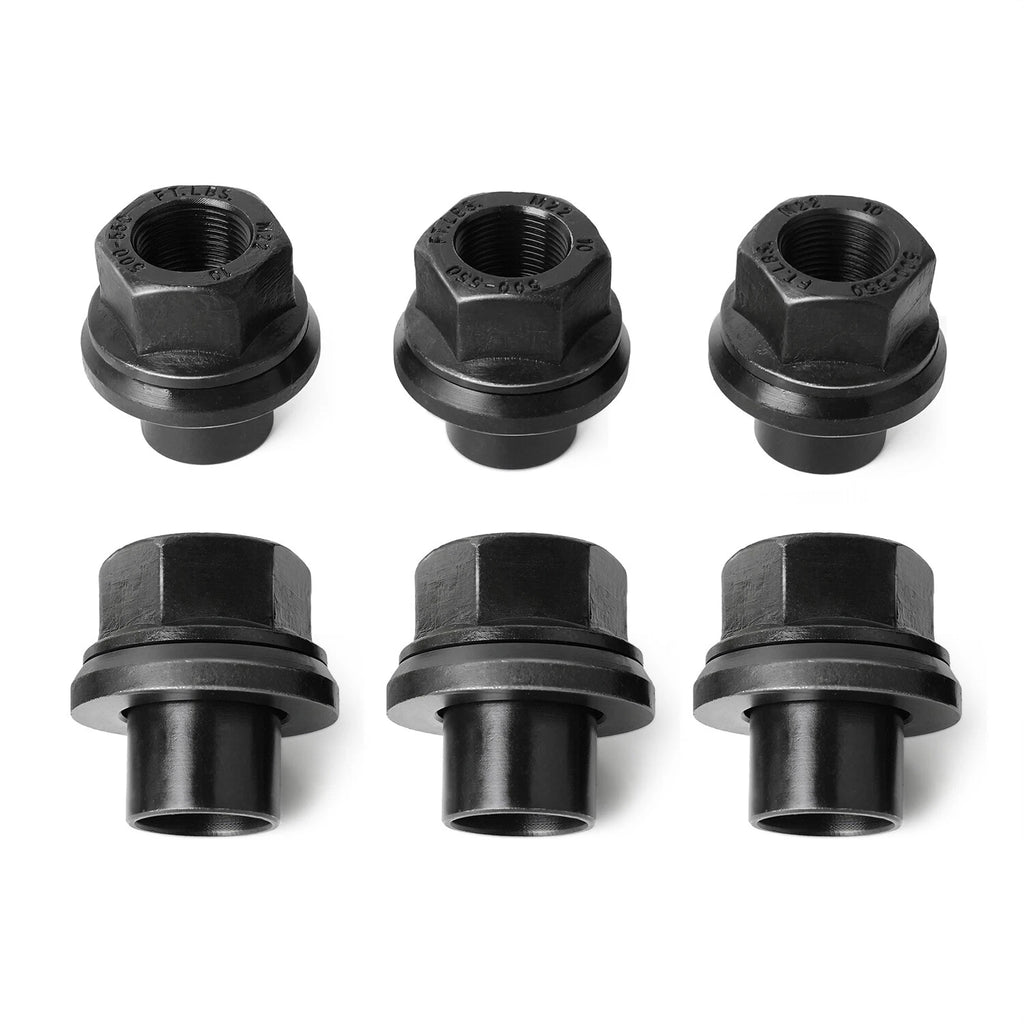 Set of 6 Wheel Nuts M22x1.5 x 19mm for (M22-1.5x19mm)