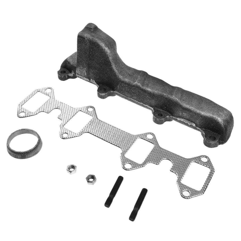 2X Exhaust Manifold with Gasket for Ford F-150, F-250 (1975–1976)