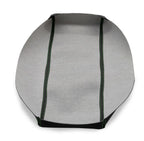 Leather Console Lid Armrest Cover for Chevrolet Camaro (1982–1992) Green Stitch