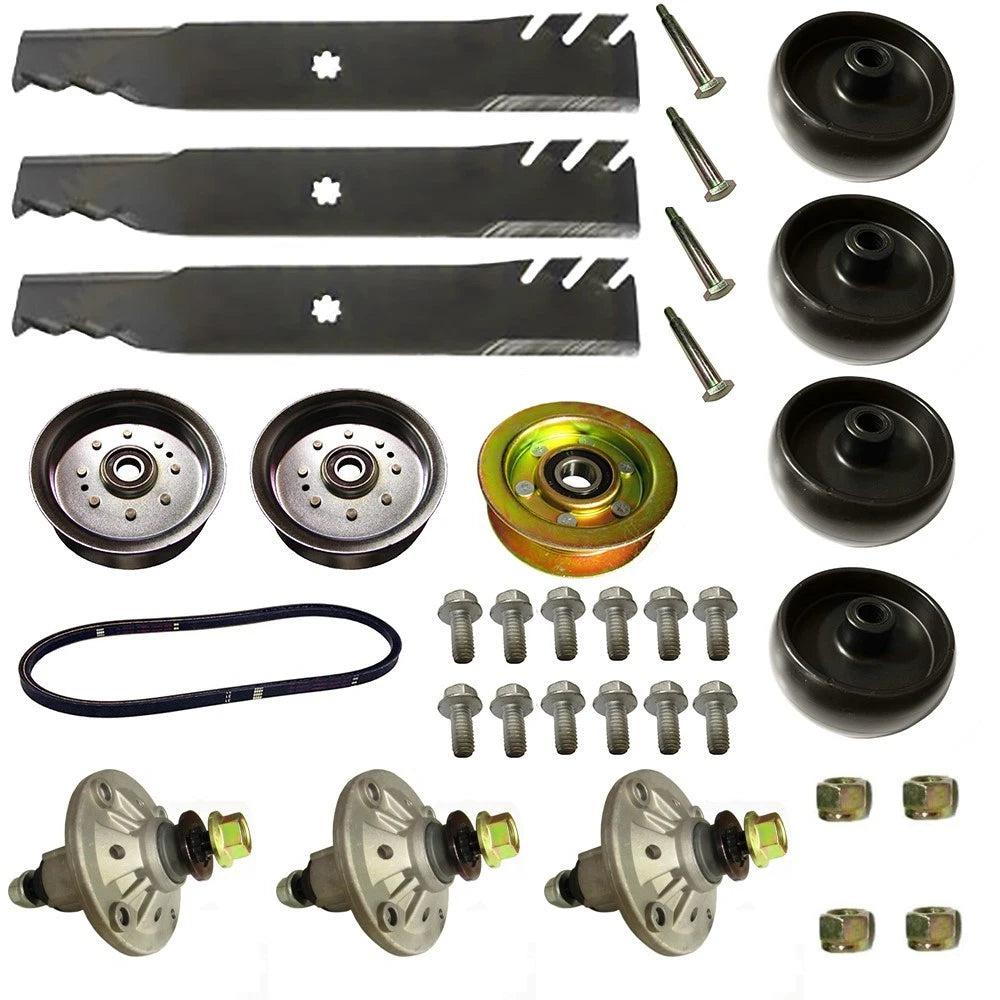 Toothed Blade Deck Rebuild Kit for John Deere 145 & 155C (Fits 48")