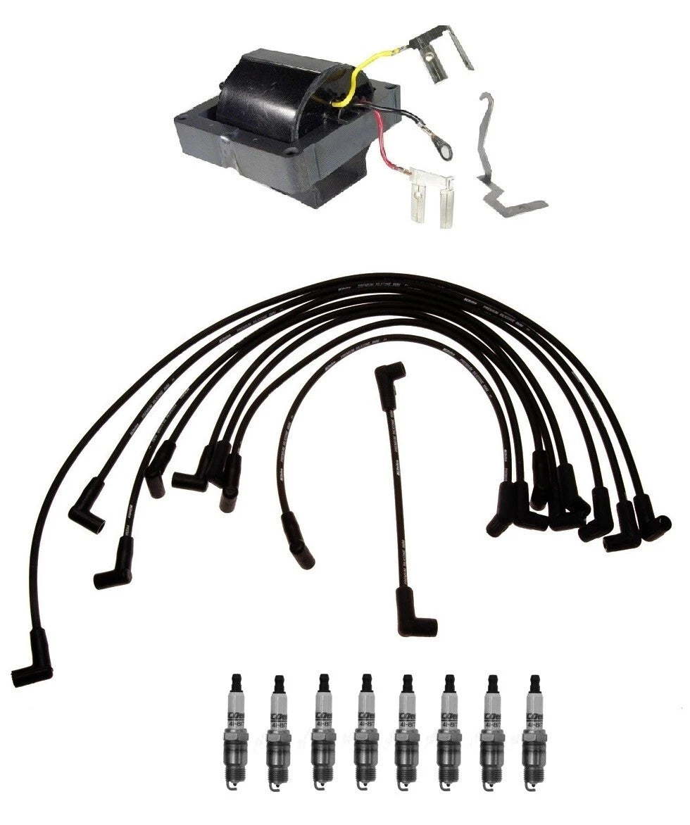 Ignition Wires & Spark Plugs Kit for Camaro Firebird V8 (0.045")