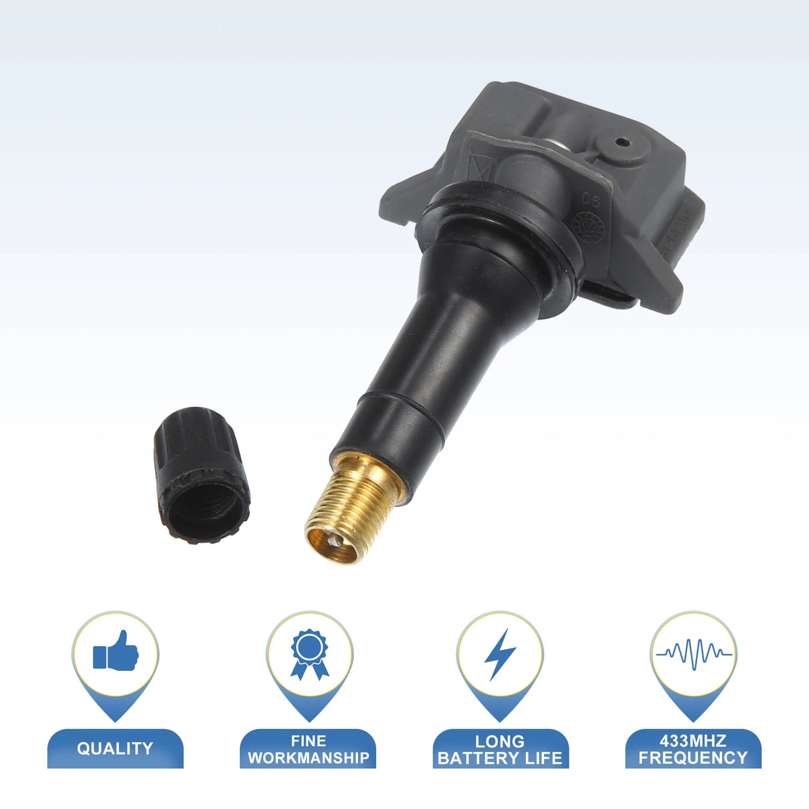 Set of 4 TPMS Sensors No. 52940L1100 for Hyundai Sonata (2019–2020)