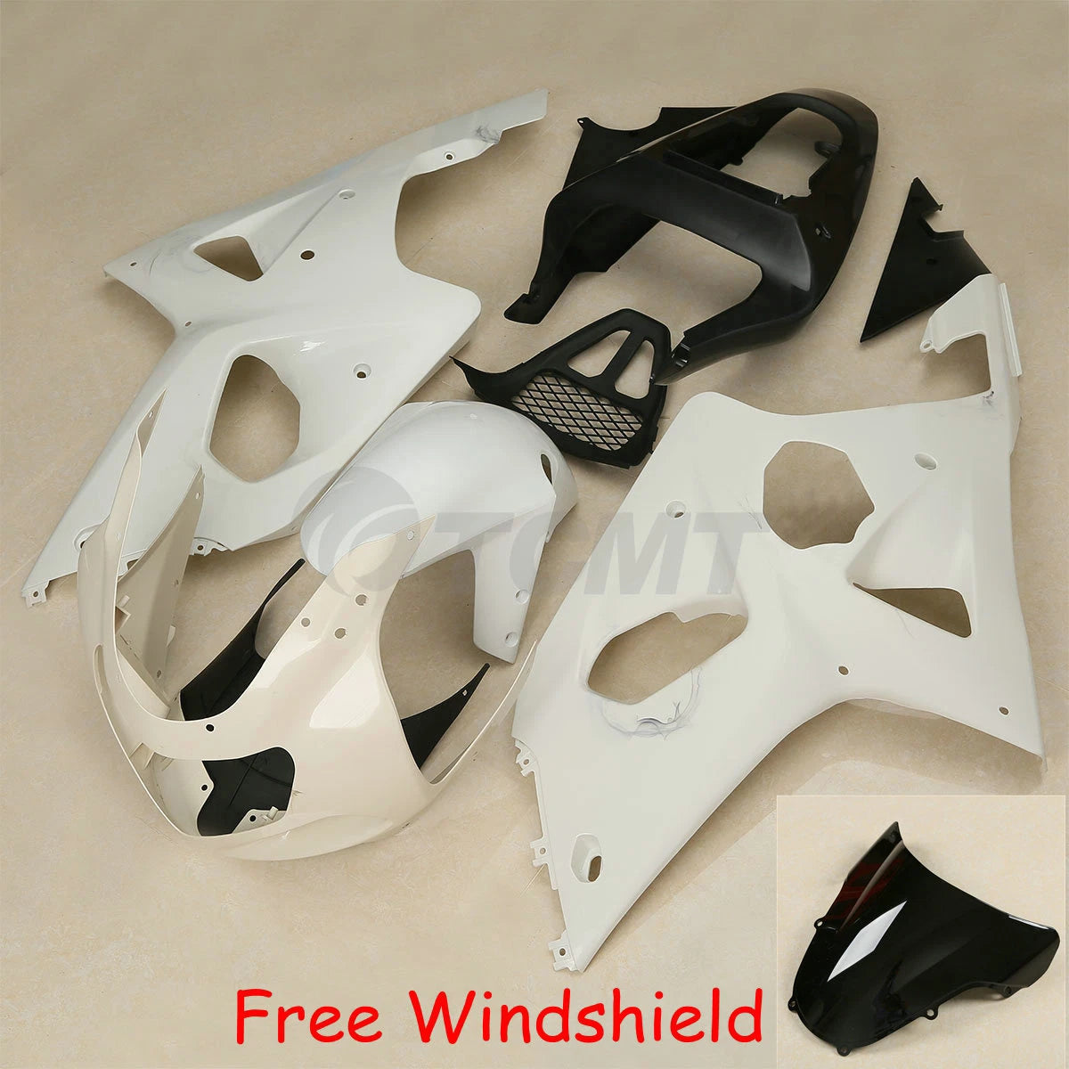 Unpainted ABS Fairing Bodywork for Suzuki GSXR 1000 (2000–2002)