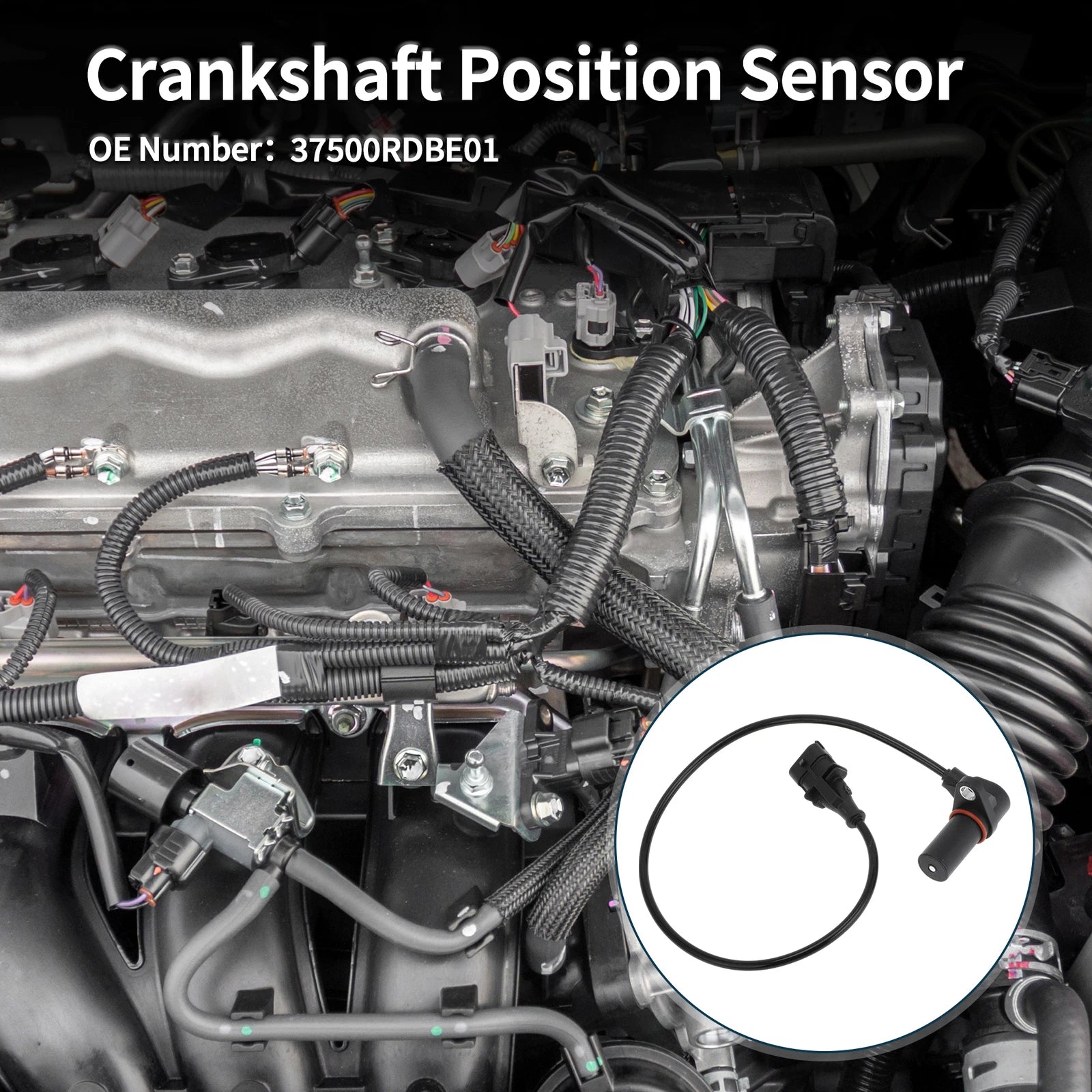 Crankshaft Position Sensor for Honda CR-V 2.2 CTDi (2005–2006) No. 37500RDBE01