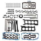 Full Gasket Set Timing Chain Kit Head Bolts for Ford Expedition (1999)