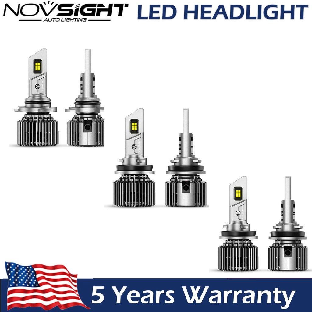 6x 9005 H11 Canbus LED Headlight Fog Bulbs Super White 6500K for Universal
