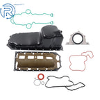 Engine Oil Pan with Lower Gasket Set for Dodge Ram 1500 2500 3500 