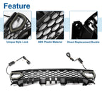 Front Upper Bumper Grille for Dodge Charger 2015-2023 Plastic Black