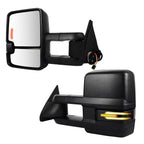 Tow Mirrors for Chevy Silverado Sierra (1988–1998) Power Heated LED