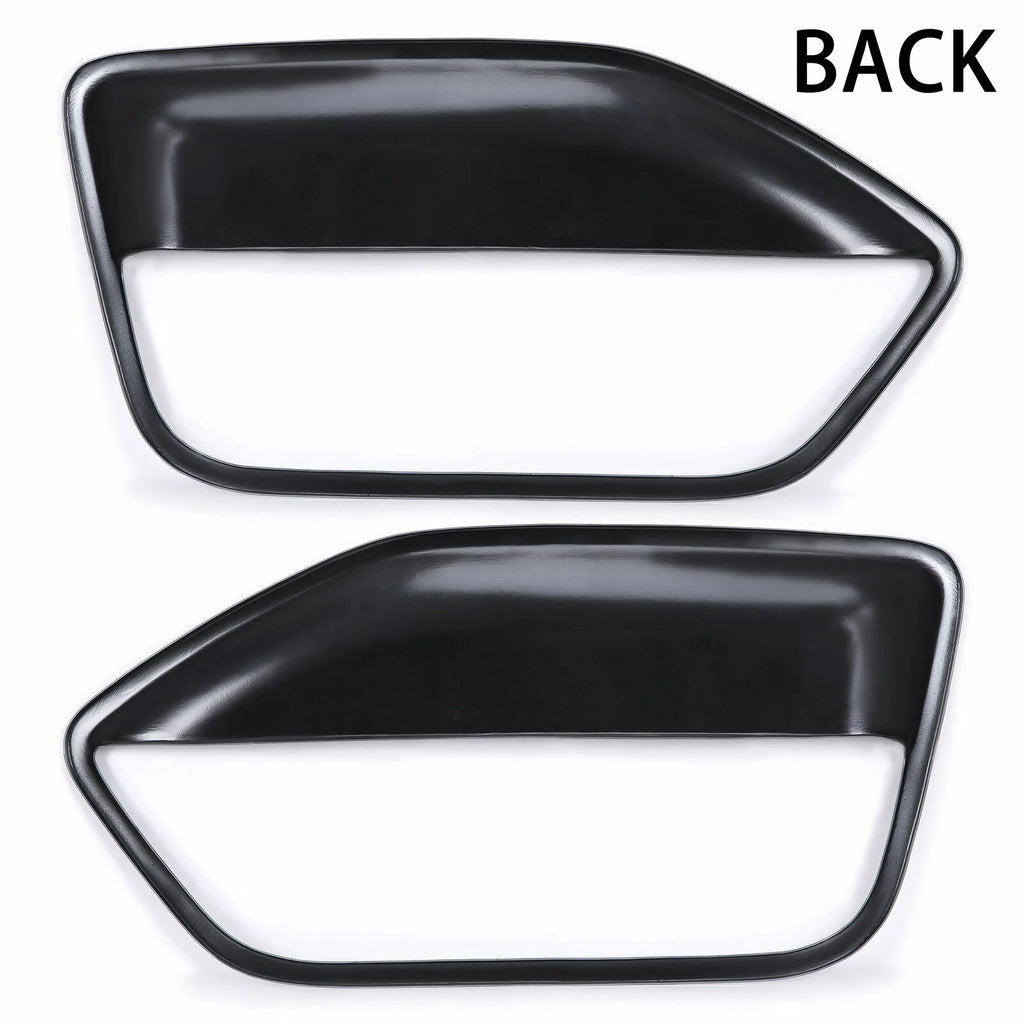 Pair Interior Door Panel Insert Hard Cover for Ford Mustang GT (2005–2009)