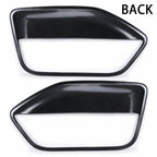 Pair Interior Door Panel Insert Hard Cover for Ford Mustang GT (2005–2009)