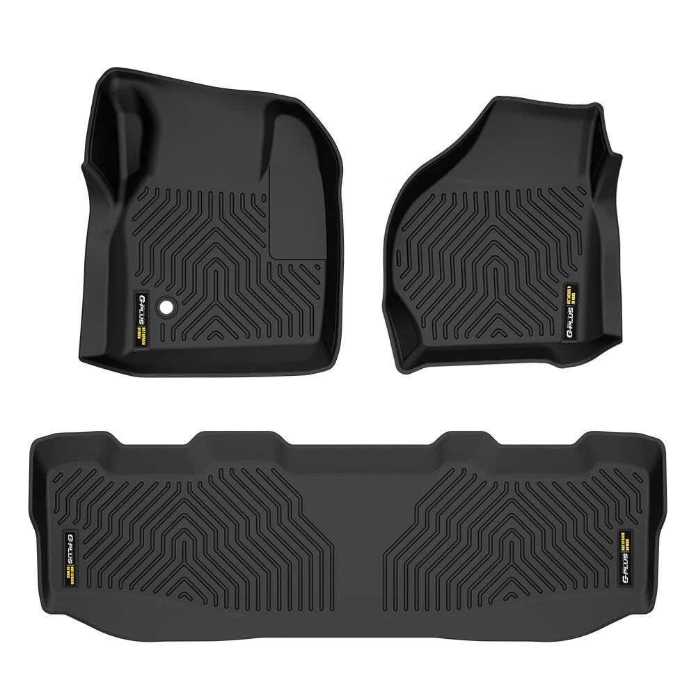TPE Floor Mats for Ford F-250 F-350 Super Duty Crew Cab (1999–2007)