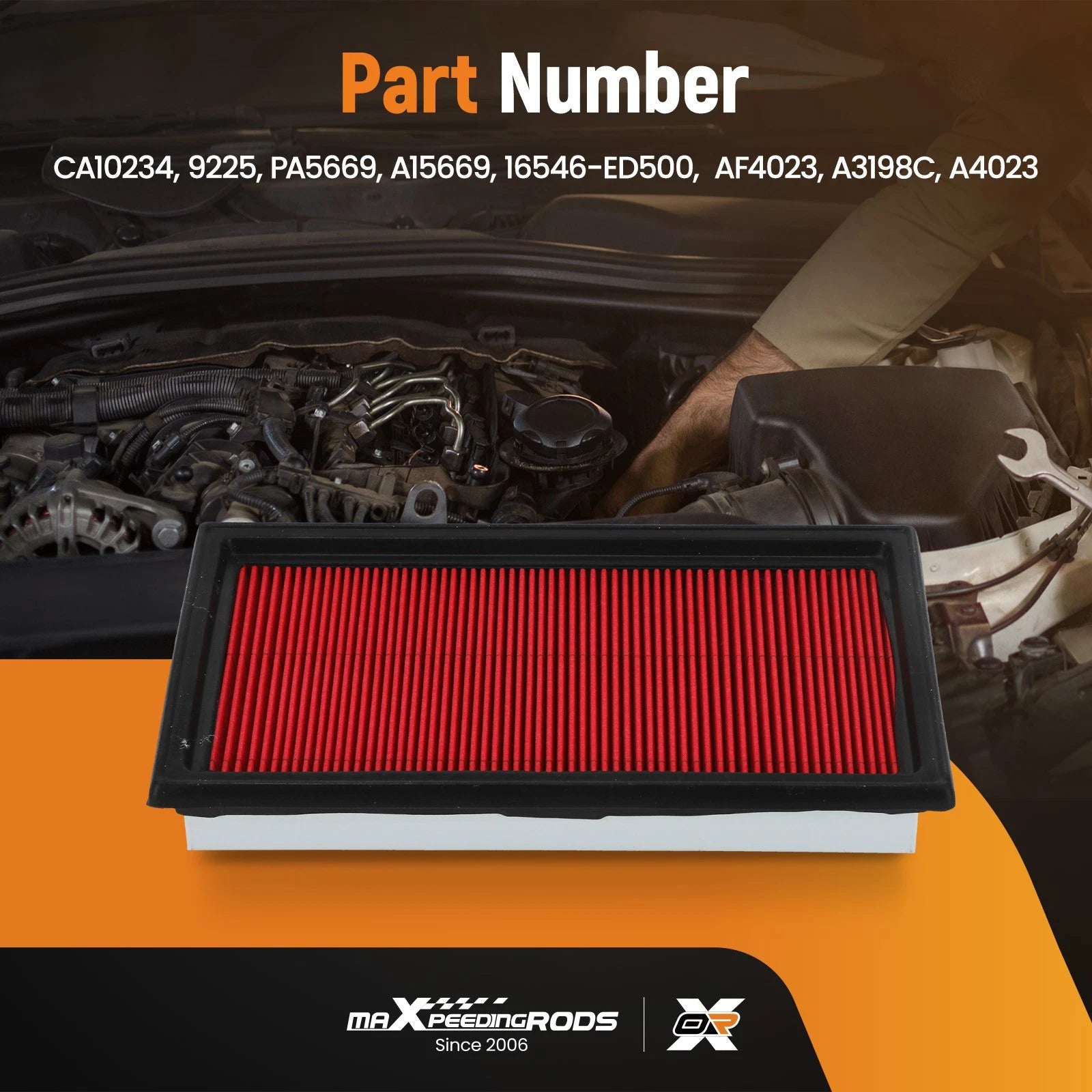 Air Filter for Nissan NV200/City Express (2013-2018)