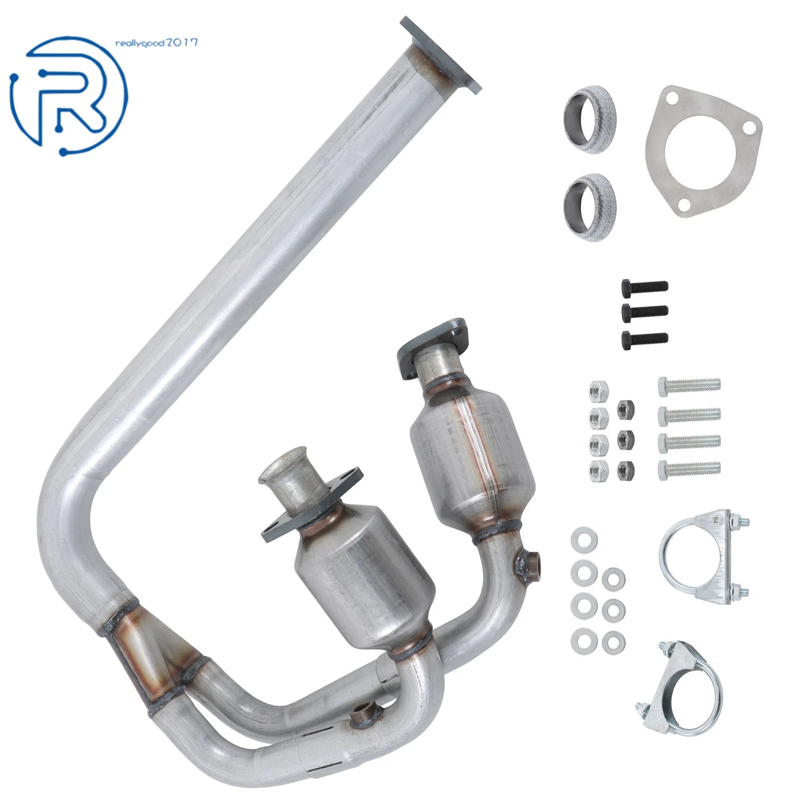Front Catalytic Converter for Jeep Wrangler 4.0L L6 (2000–2003)