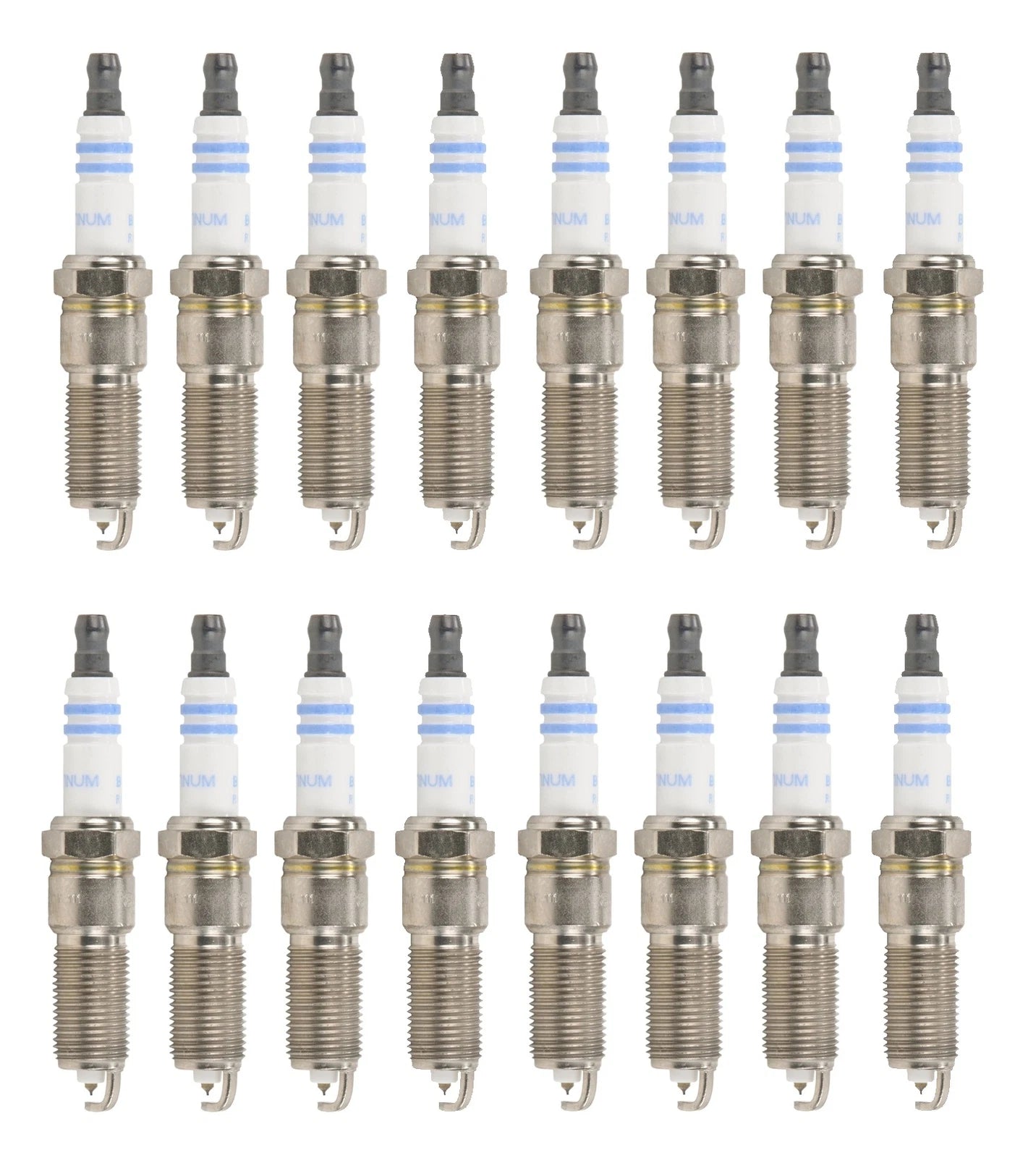 Set of 16 Bosch Platinum Spark Plugs for Chrysler Dodge Jeep 5.7L V8 (2005–2021)