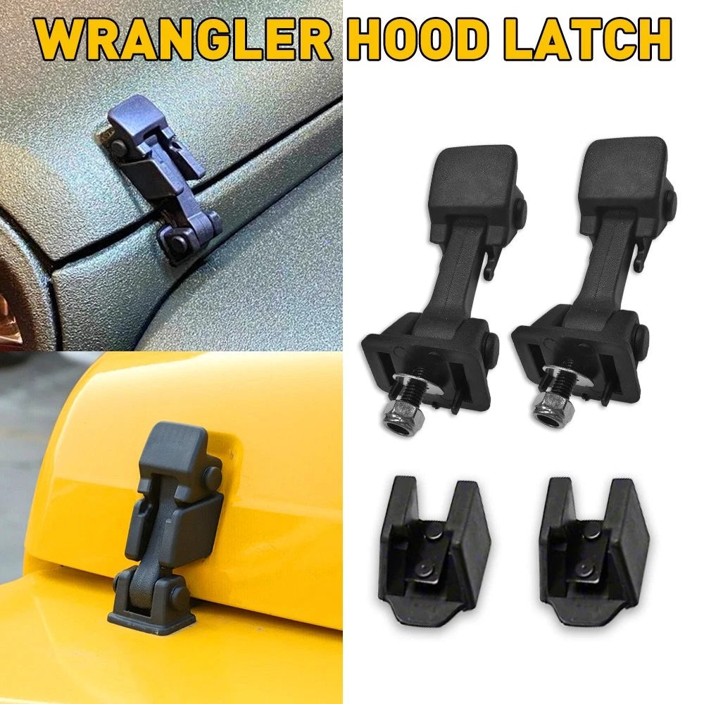 1 Pair Locking Catch Kit for Jeep Wrangler JK (2007–2018) EXV
