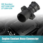 Engine Coolant Hose Connector No.A2712001256 for Mercedes-Benz C230 (2003–2005)
