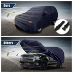 SUV Car Cover for Chevrolet Tahoe (2007–2024) Sun Protection 190T PU Navy Blue