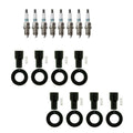 Set of 8 Denso Iridium Spark Plugs & NGK Coil Boots for 4Runner GX470 SC430 (2003–2009)