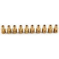 10 Pcs Hex Type Main Jets for MIKUNI VM/TM/TMX Carburetor (200-290)