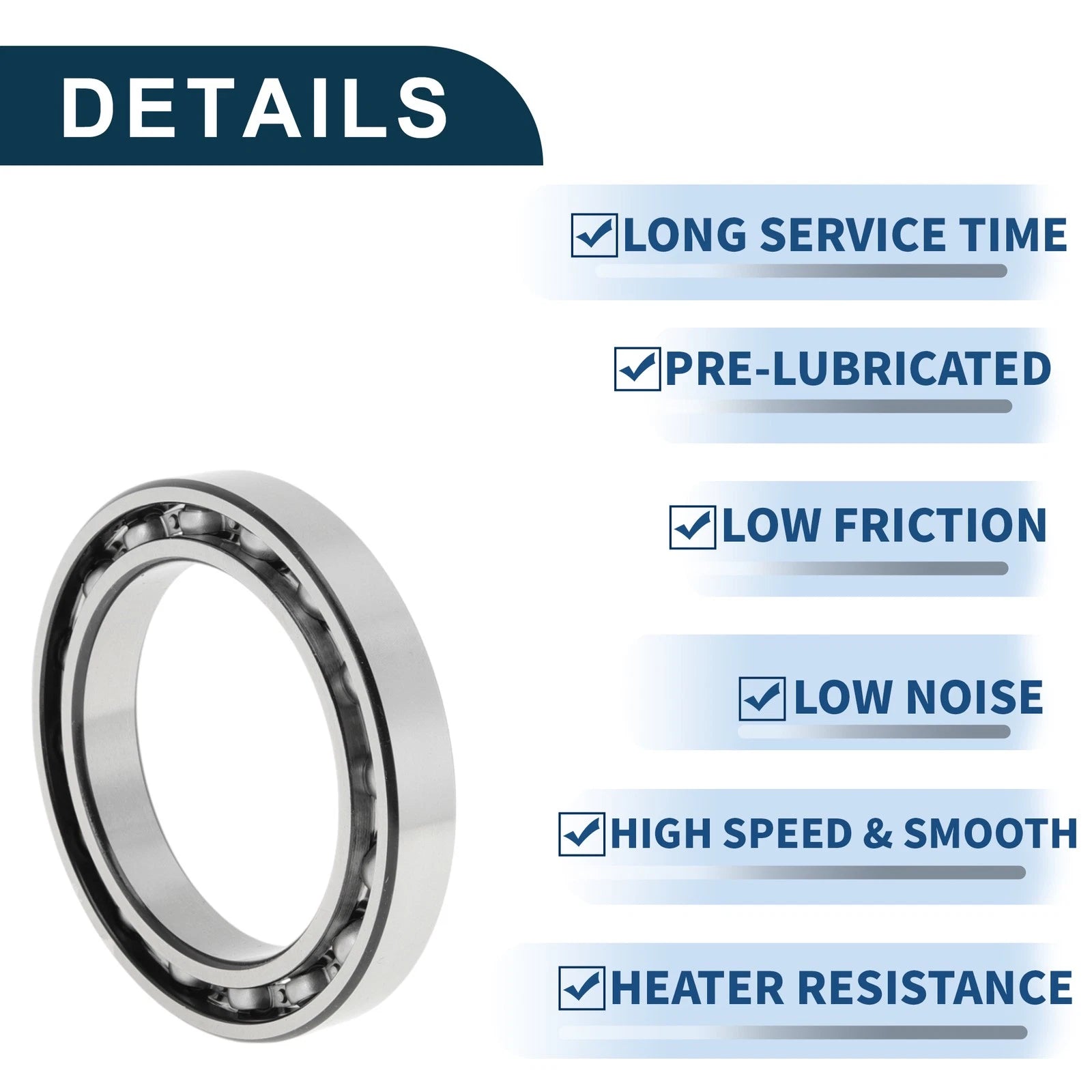 Deep Groove Ball Bearing 60x85x13mm for Scooter Skateboard (P5)