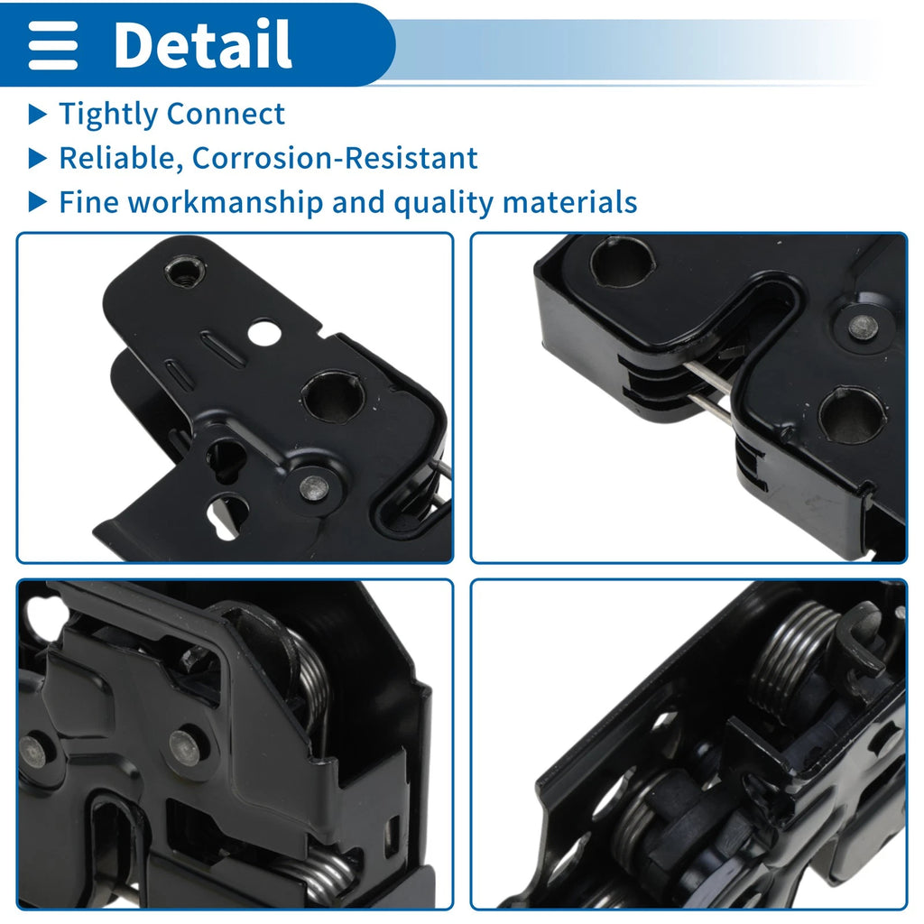 Hood Latch Assembly for Volkswagen Polo (2001–2006) No. 6Q0823509B