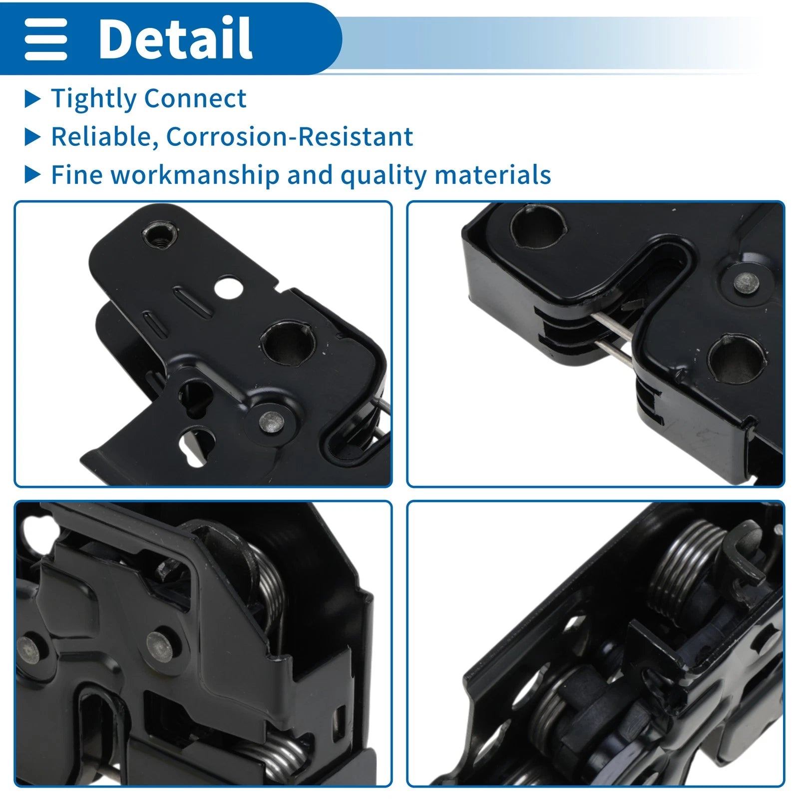 Hood Latch Assembly for Volkswagen Polo (2001–2006) No. 6Q0823509B