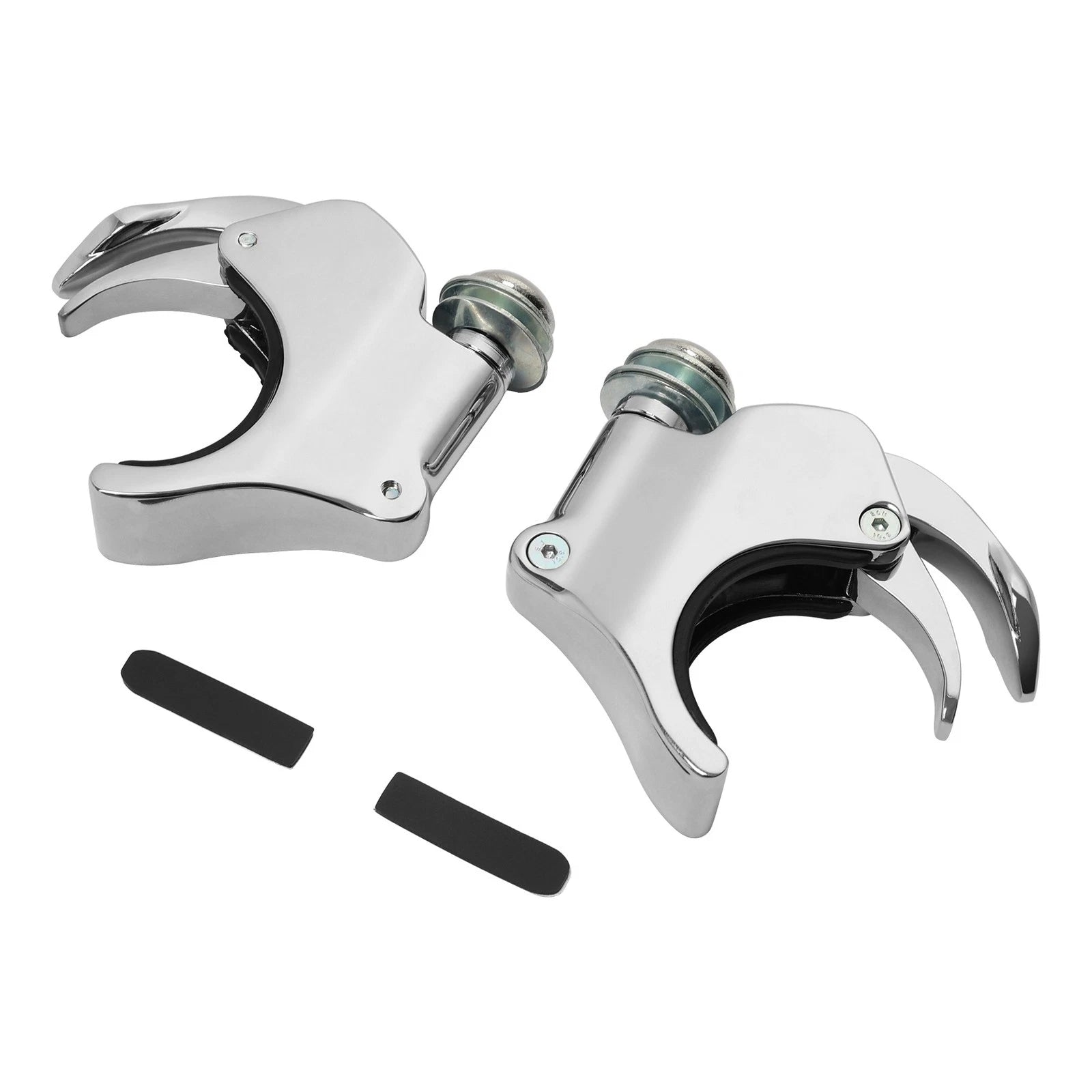 4X Windshield Clamps for Harley Dyna Fat Bob Street Bob (FXDB)