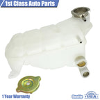 Coolant Overflow Tank Reservoir with Cap for Mercedes-Benz W201 W124 (1983–1996)