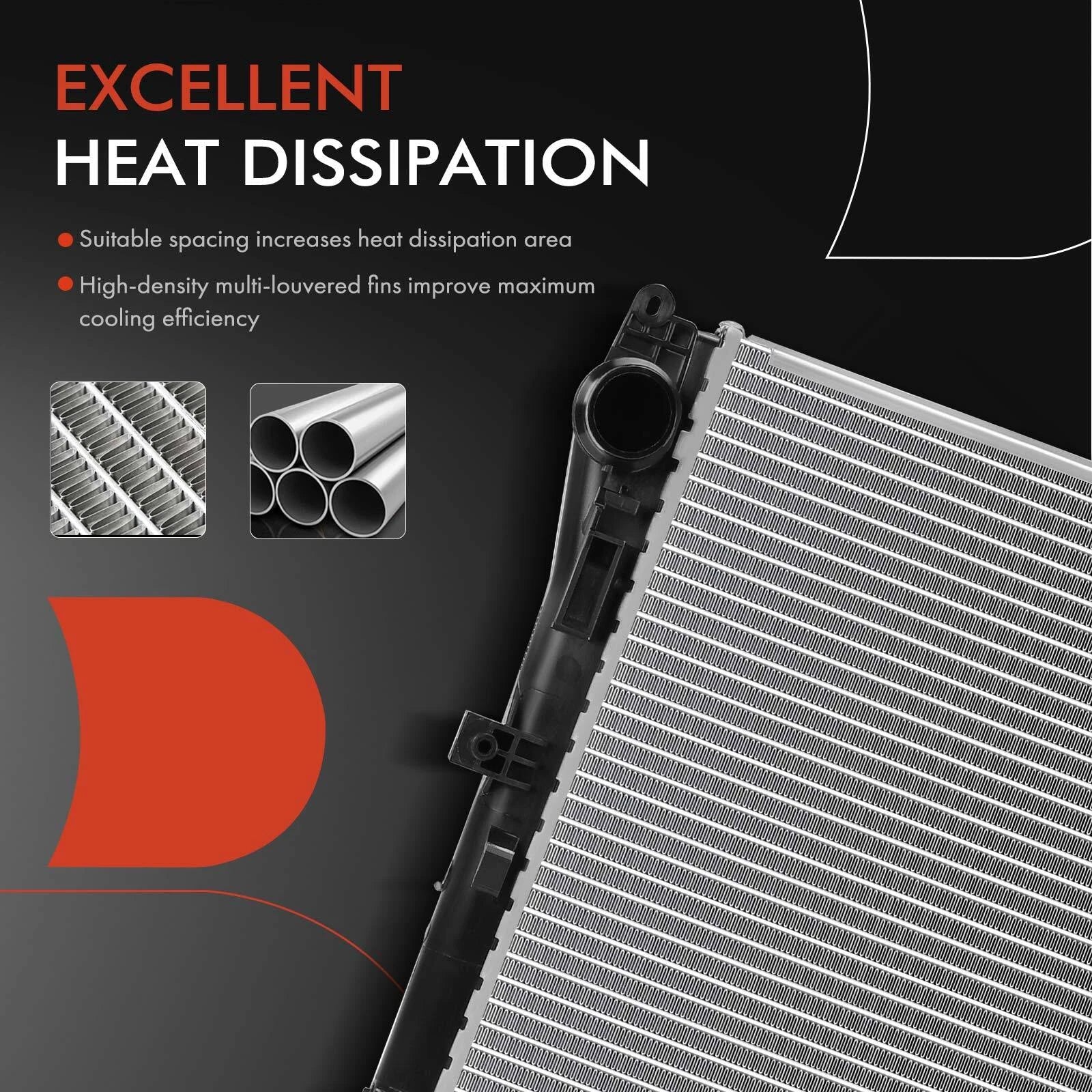 Radiator for Mercedes-Benz C300 C43 AMG W205/S205/C205/A205 (2019–2021)