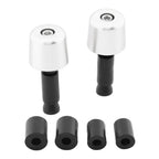 Handlebar Grips & End Caps for Universal Motorcycle (1in/25.4mm)