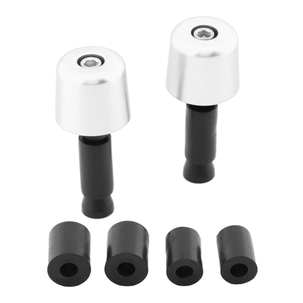 Handlebar Grips & End Caps for Universal Motorcycle (1in/25.4mm)