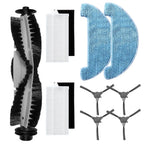 Main Brush Side Brush Filter Mop Cloth Kit for Polaris 1090 (2010–2020)