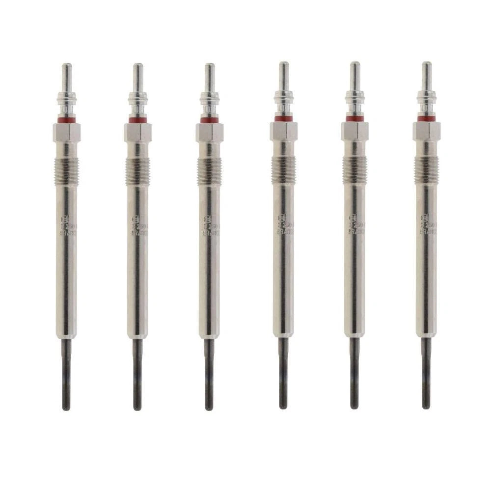 Set of 6 Diesel Glow Plugs for Audi Porsche Volkswagen 2.0L L4 3.0L V6