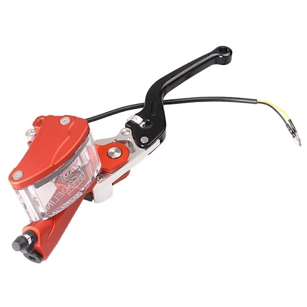 7/8" Motorcycle Hydraulic Master Cylinder Brake Clutch Lever Reservoir for