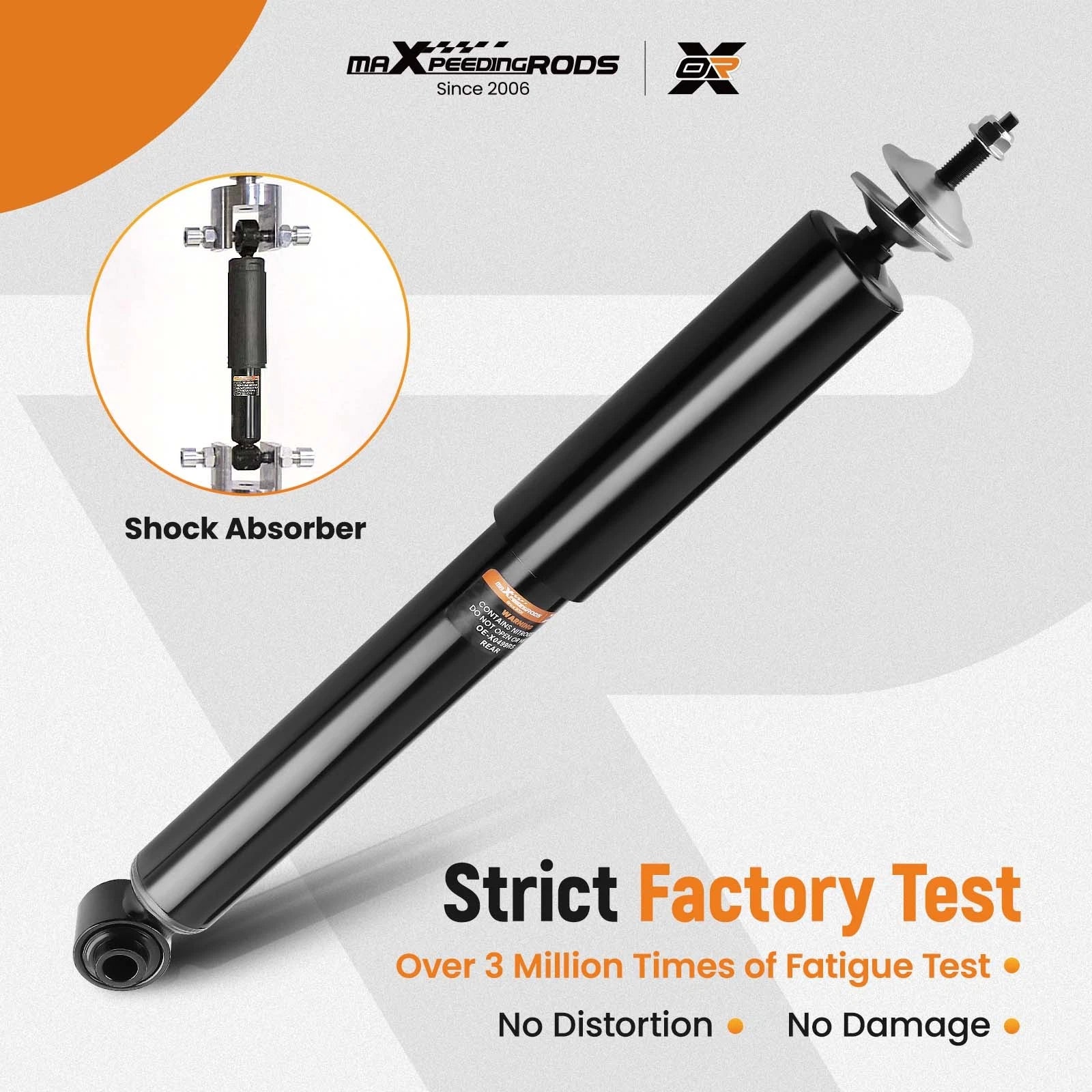 2X Rear Shock Absorbers Assembly 5778 for Chevrolet Malibu Pontiac G6 (2004–2012)