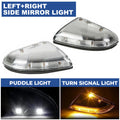 2Pcs LED Mirror Turn Signal Lights for Dodge Ram 1500 2500 (2009–2014)