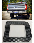 Carbon Fiber Premium Tailgate Inserts ABS Letters for Ford F250 (2017–2019)
