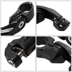 1-1/4" Short Angled Footpeg Pegs for Harley (Fit Engine Guard)
