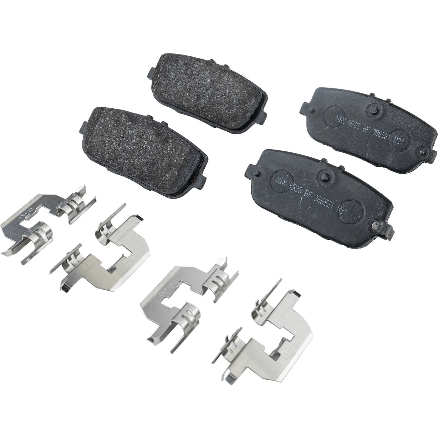 Set of 4 NAO Brake Pads for Mazda MX-5 Miata (2006–2015)