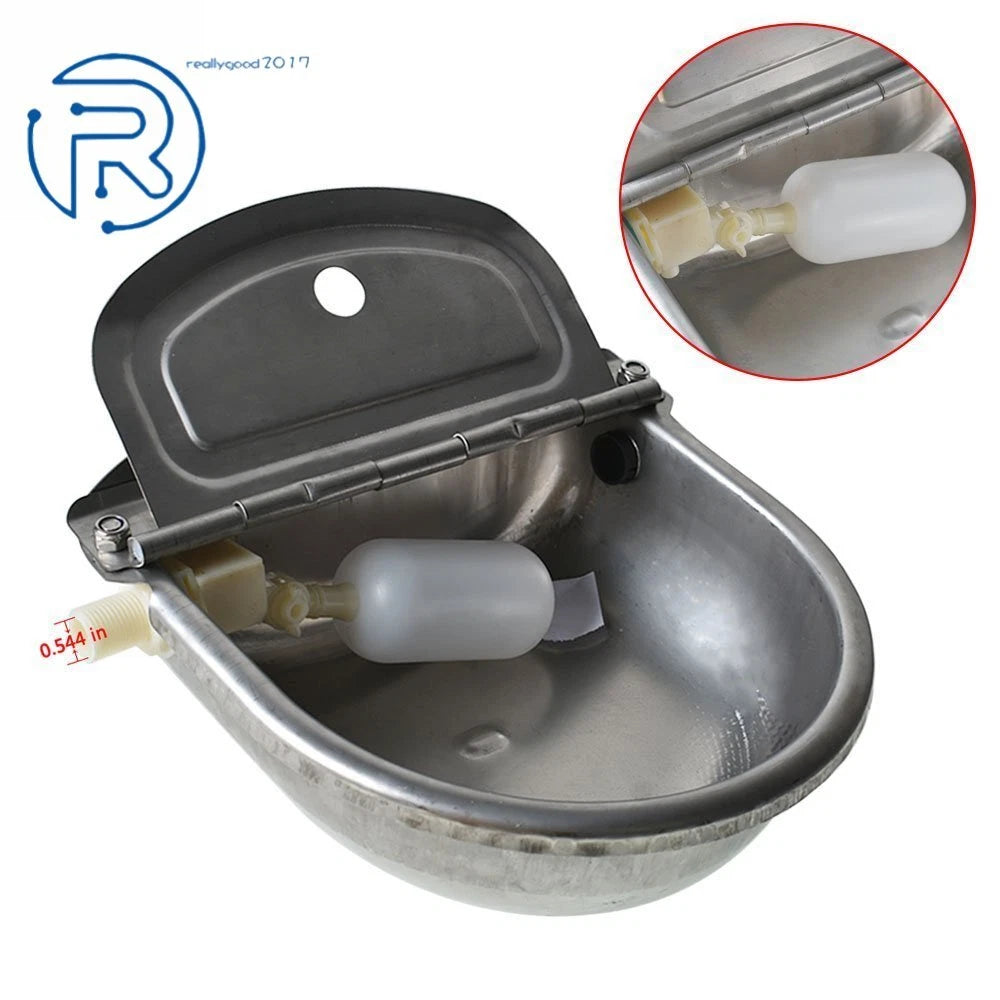 Automatic Stainless Steel Water Trough Bowl for Horses Cows Sheep